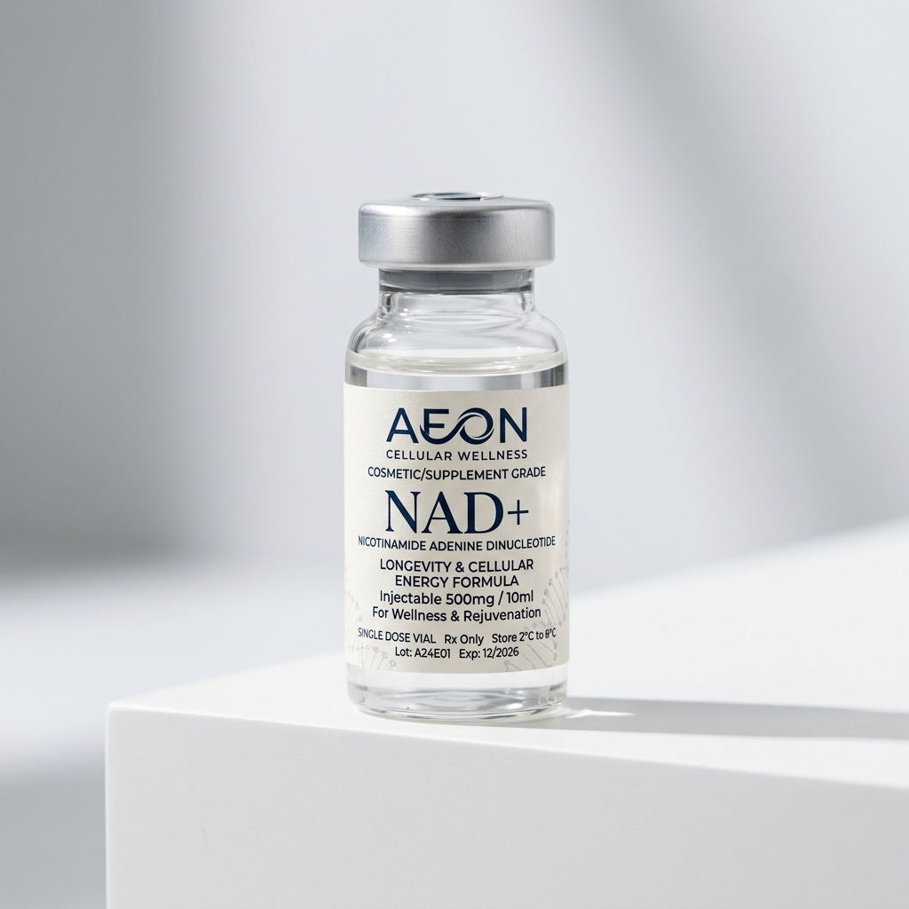 NAD+ medication vials