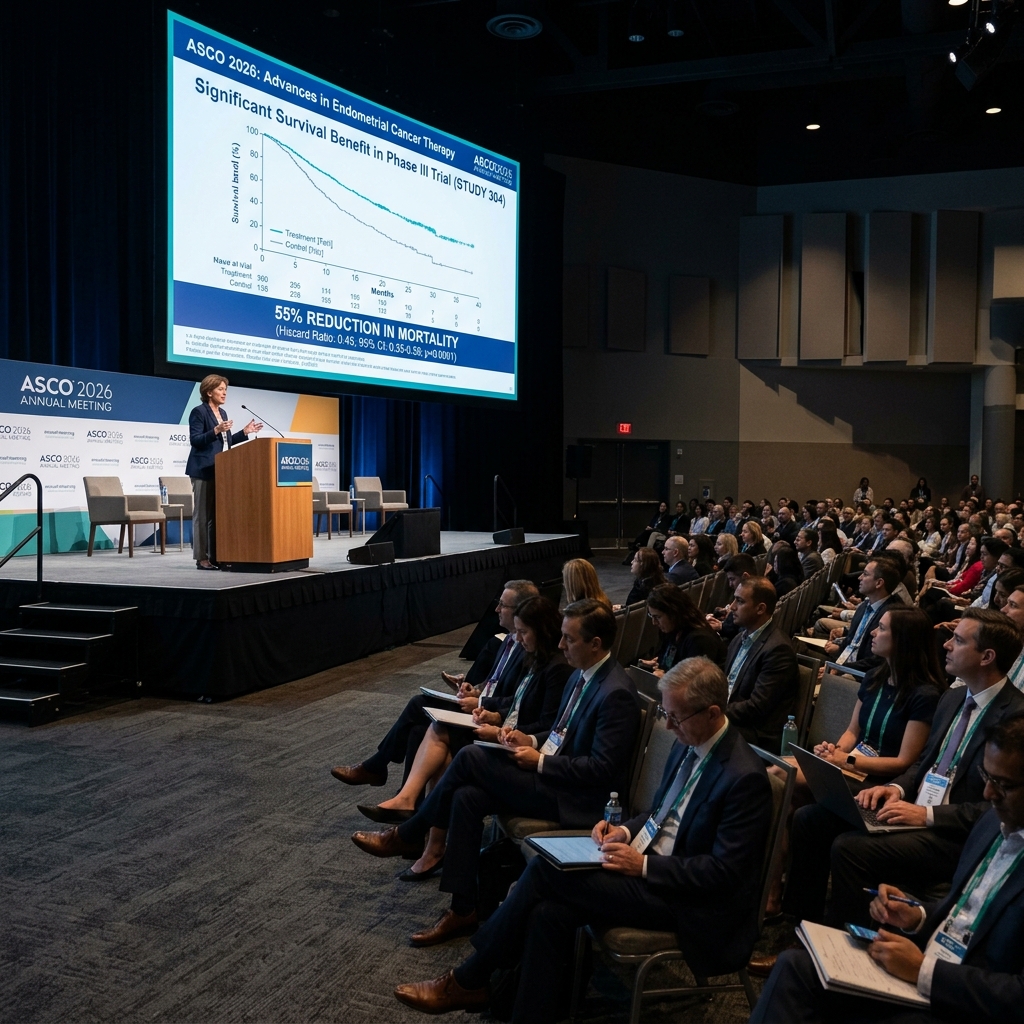 ASCO 2026: GLP-1 Drugs Cut Endometrial Cancer Mortality by 55%