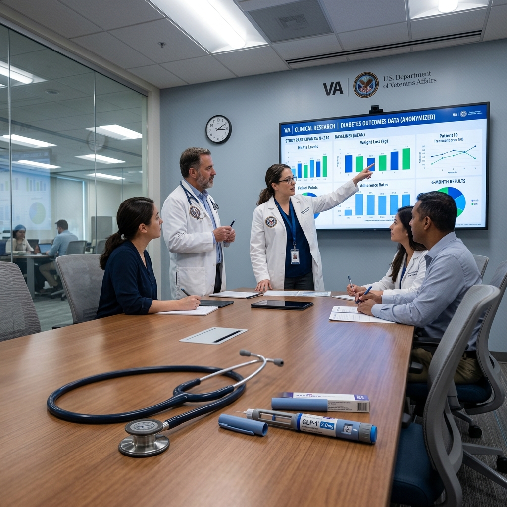 GLP-1 Drugs Linked to Lower Substance Abuse and Suicide Risk in Veterans